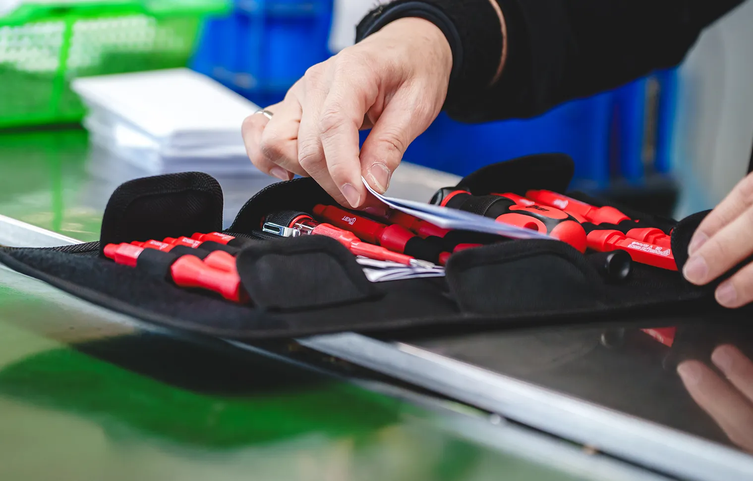 包裝與出貨前檢查